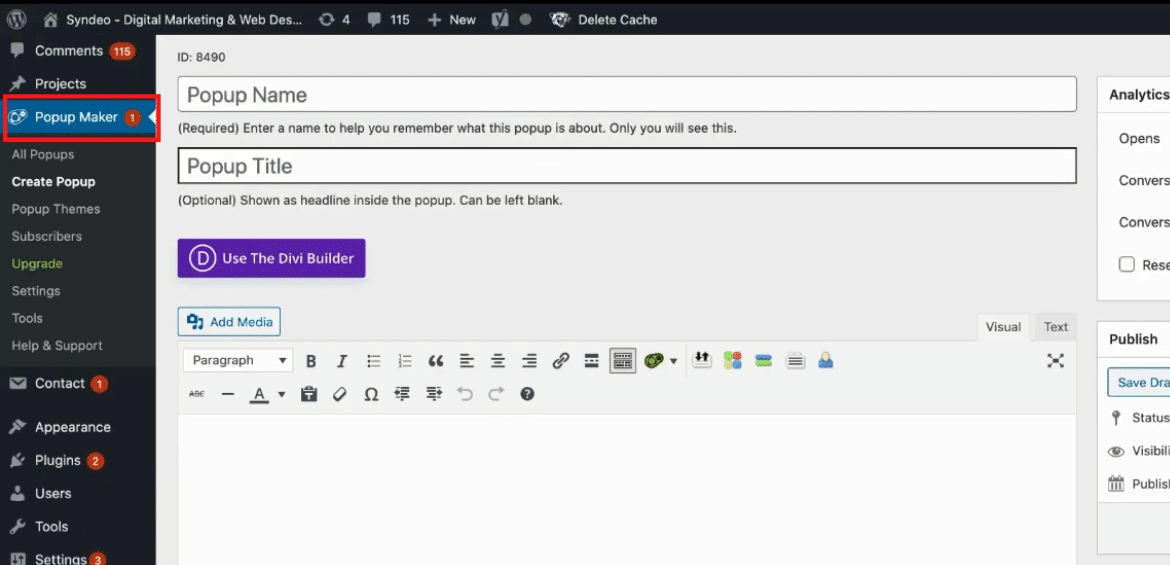 How to Easily Create a WordPress Popup Form for Free