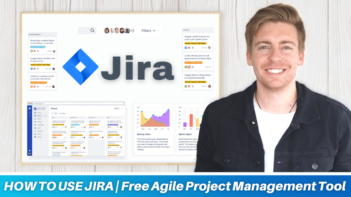 HOW TO USE JIRA _ Free Agile Project Management Software (Jira tutorial for beginners)