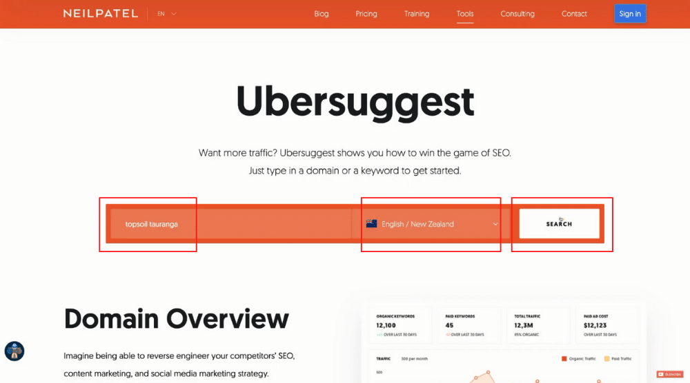 ubersuggest