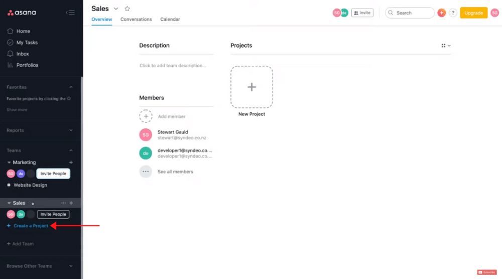 How to Create Projects in Asana