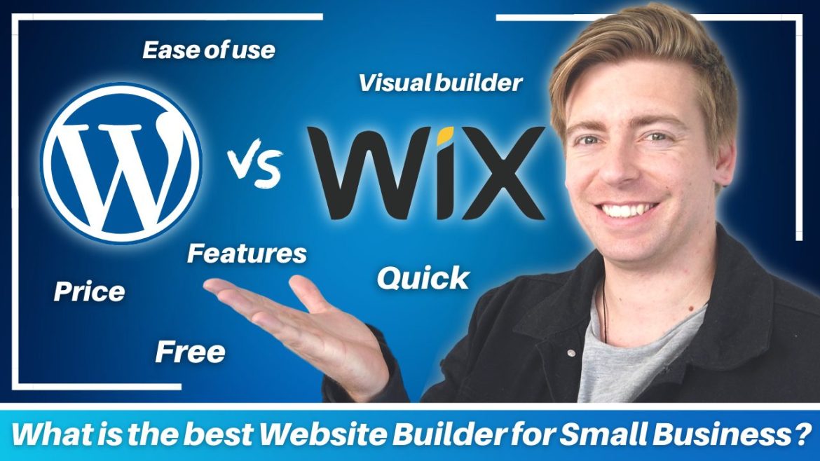 Wix vs WordPress | What is the BEST Website Builder for Small Business?