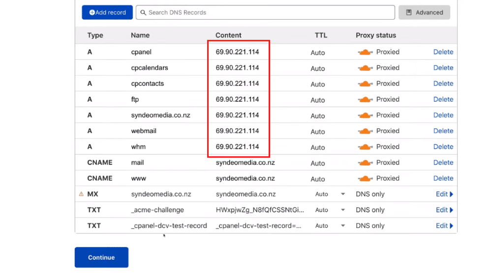 Verify DNS Configuration