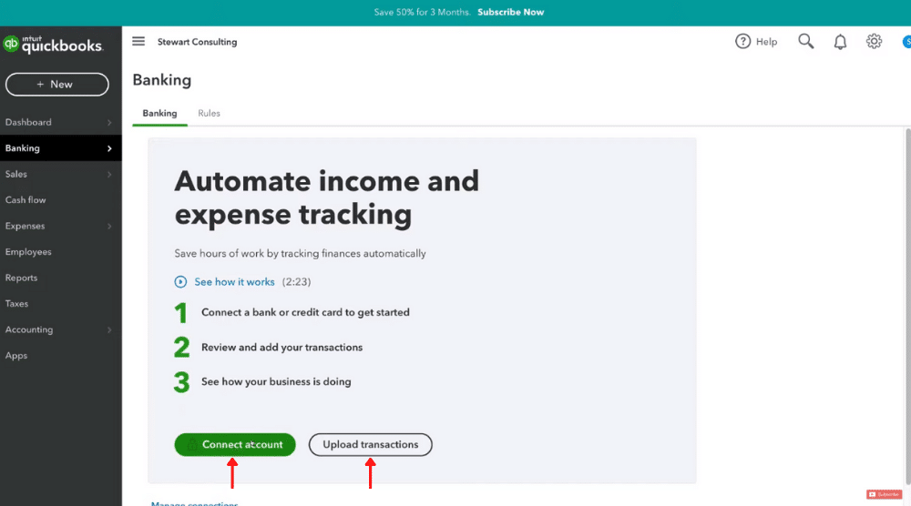 Connect Your Bank Account