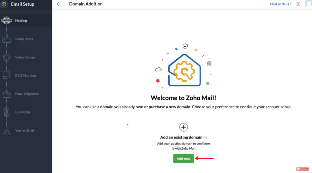 Setting Up Your Zoho Mail Account
