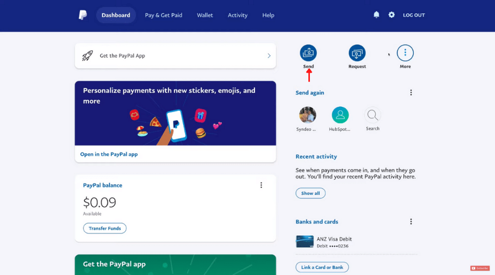 How to Send Money with PayPal