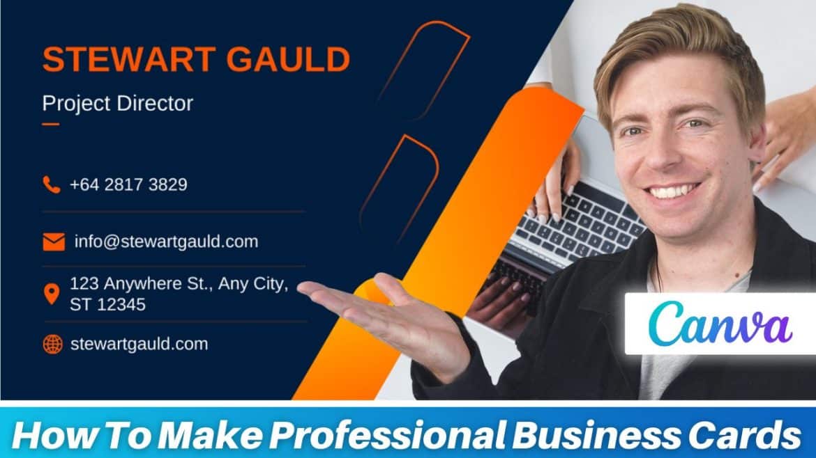 How To Make Business Cards | Best Business Card Maker - Stewart Gauld