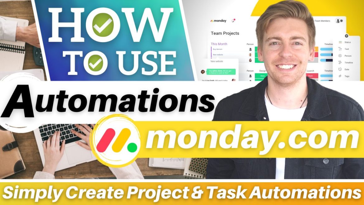 Monday.com Project Automation Tutorial for Beginners - Stewart Gauld