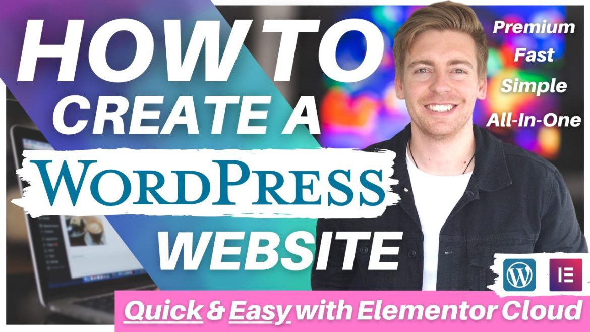 How To Create a WordPress Website Using Elementor Cloud