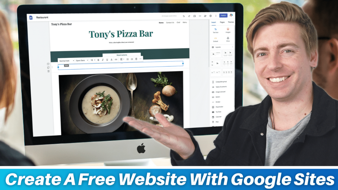 How To Create a Free Website with Google Sites [2022] - Stewart Gauld