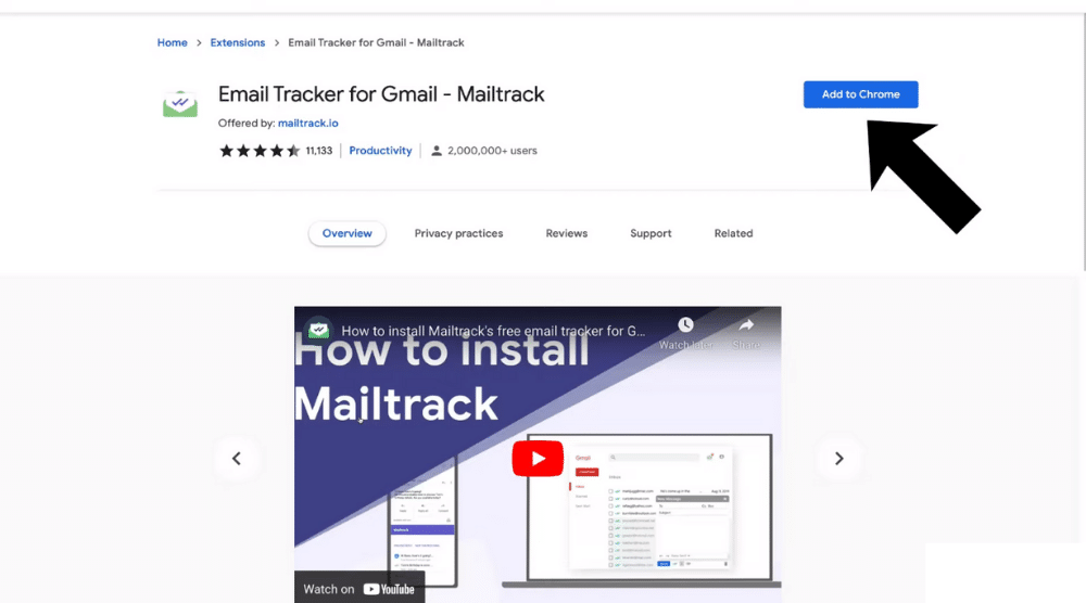 Email Tracker for Gmail by Mailtrack
