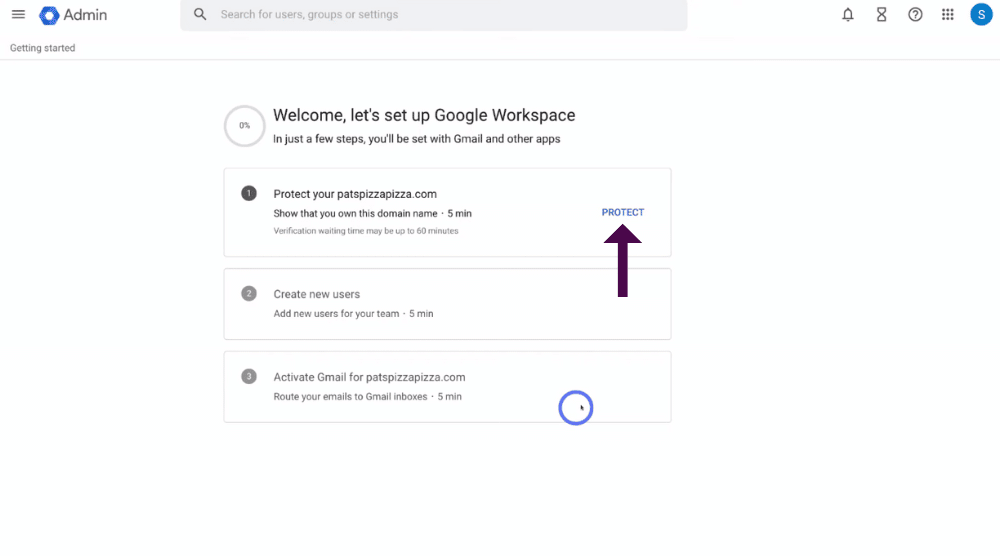 How to verify your Domain with Google Workspace