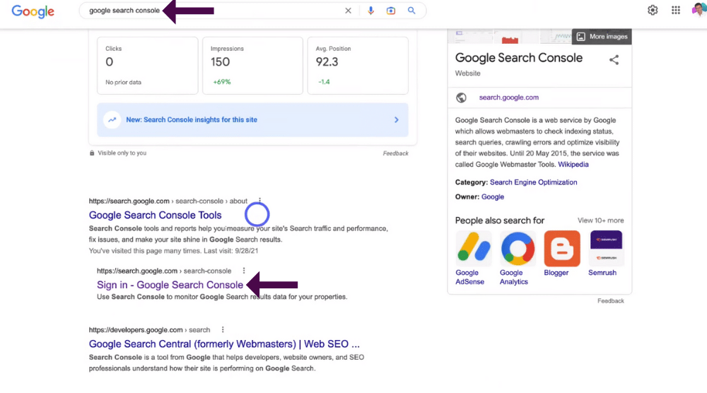 Get started with Google Search Console