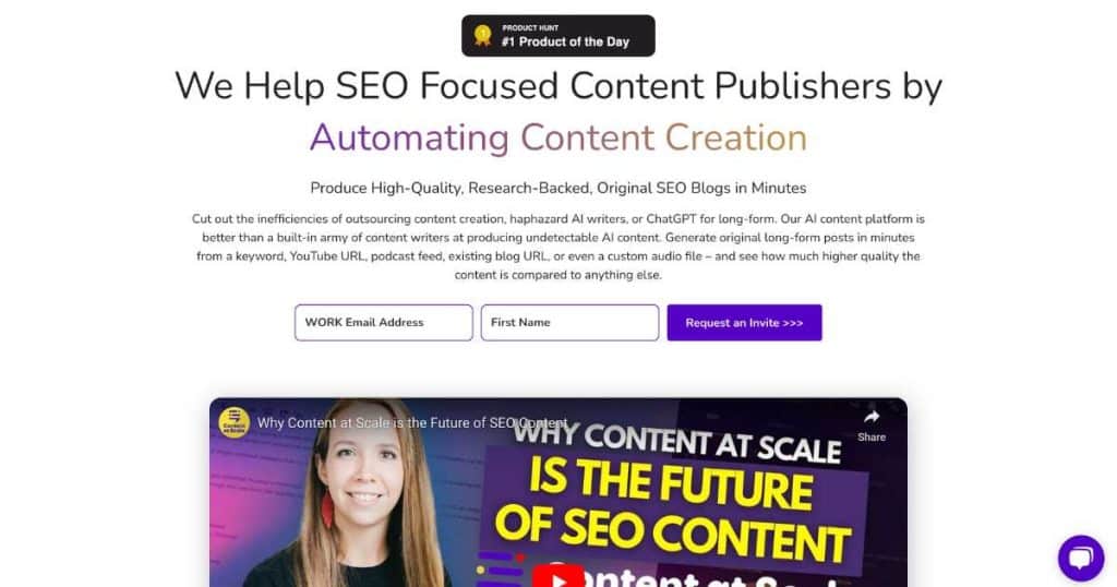 Content at scale AI content generator and AI tool