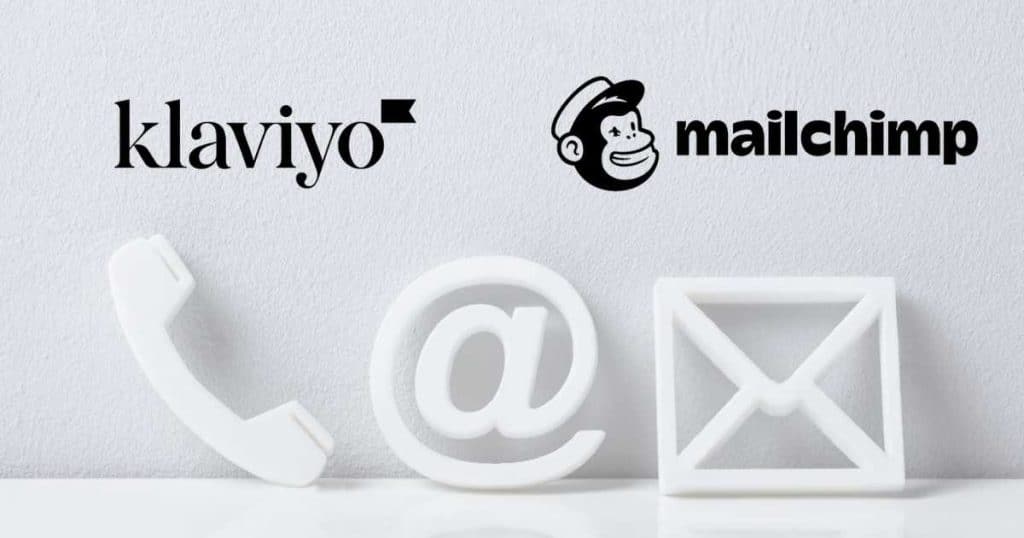 Klaviyo and MailChimp