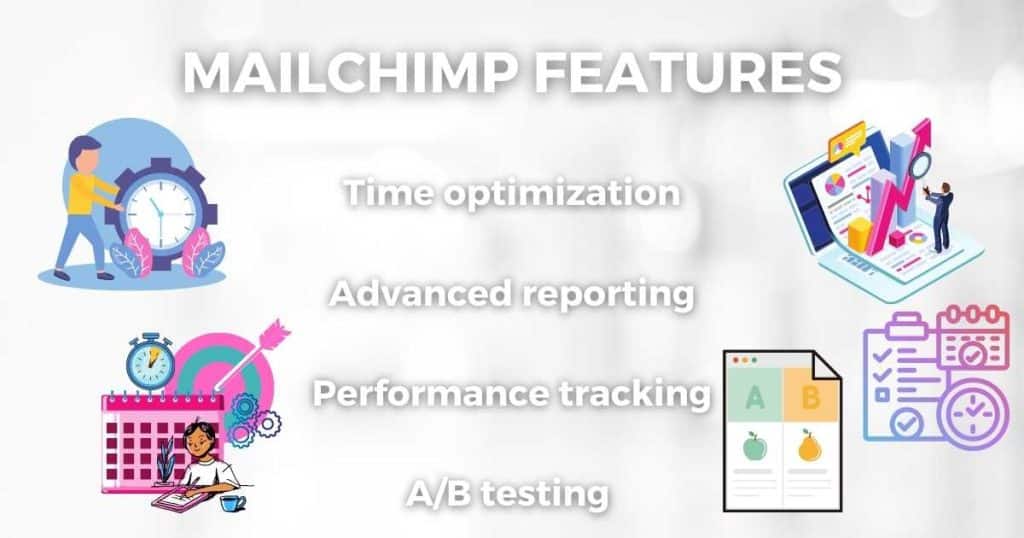 MailChimp key features