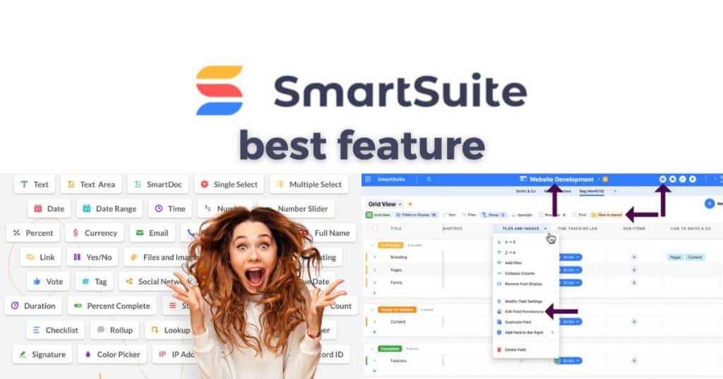 SmartSuite best feature