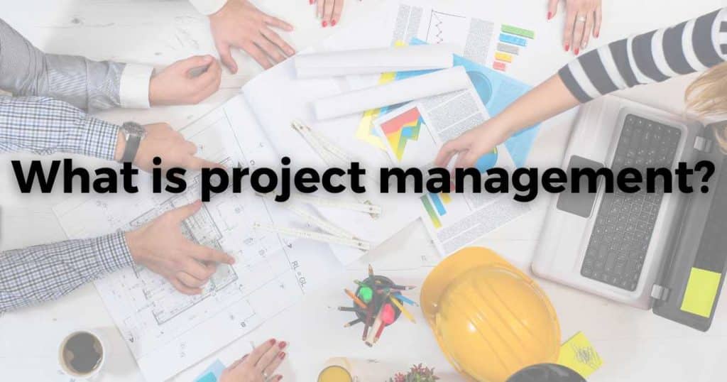 What is project management