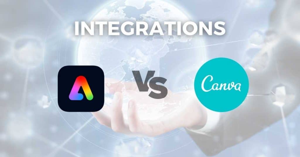 Adobe Express vs Canva integrations
