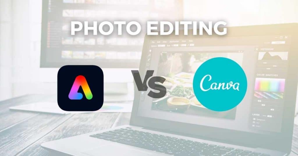 Adobe Express vs Canva photo editing