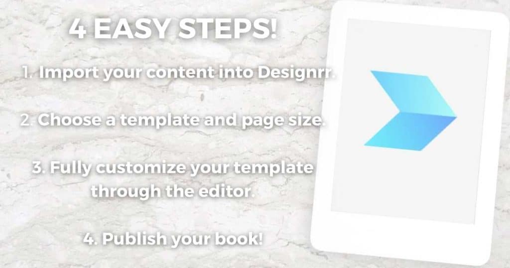 Designrr 4 easy steps