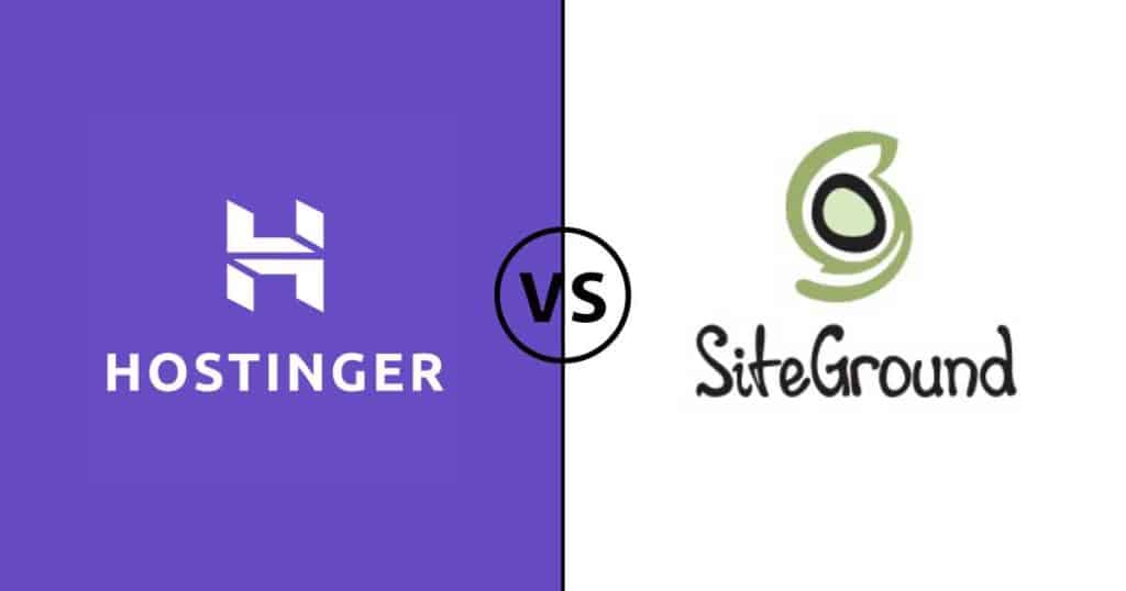 Hostinger vs Siteground