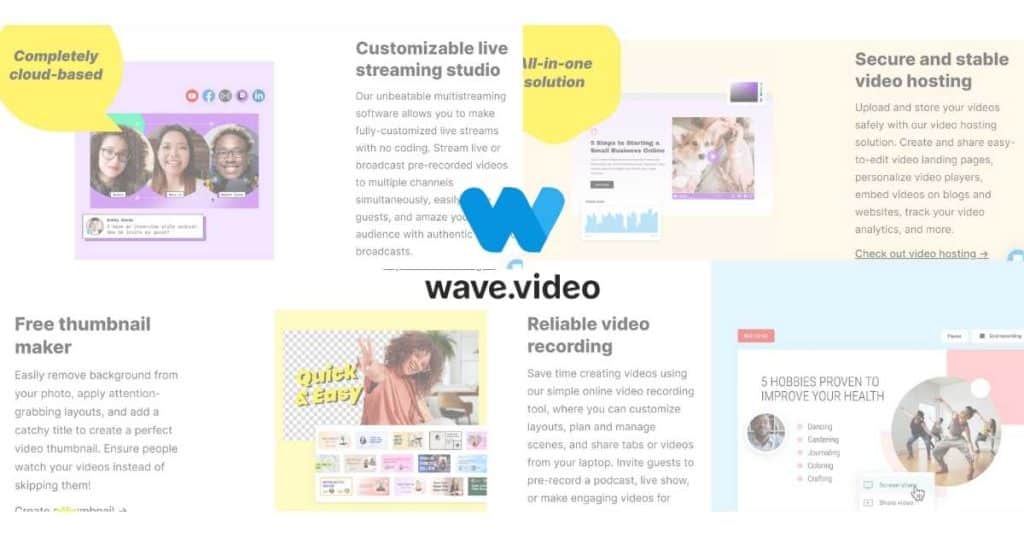 Wave.video stand out features