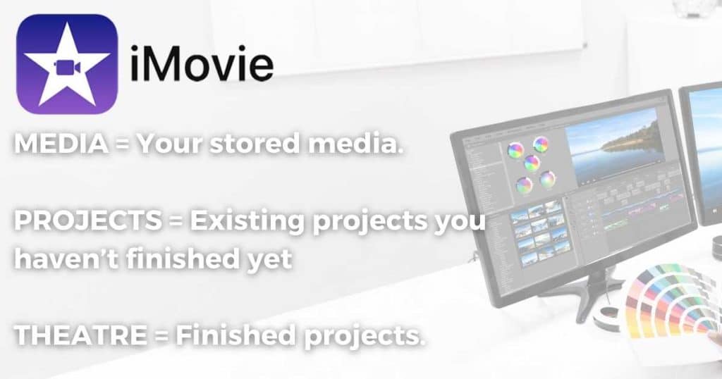 iMovie interface