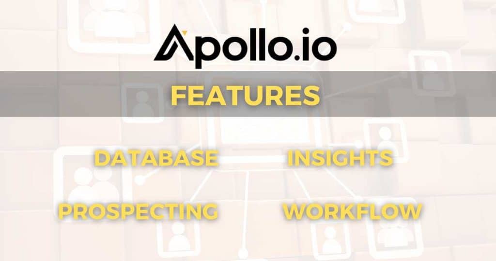 Apollo.io features