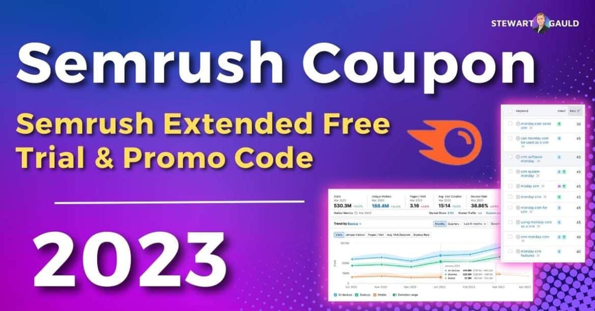 Semrush Coupon : Semrush Extended Free Trial & Promo Code