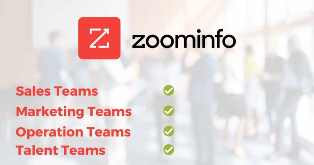 Who is ZoomInfo for_