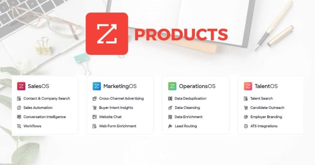 ZoomInfo products