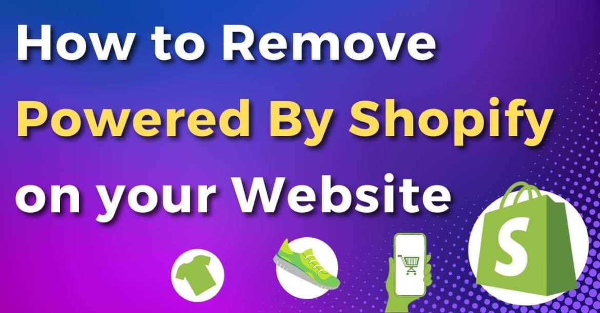 How to remove Powered By Shopify in 2 Steps - Stewart Gauld