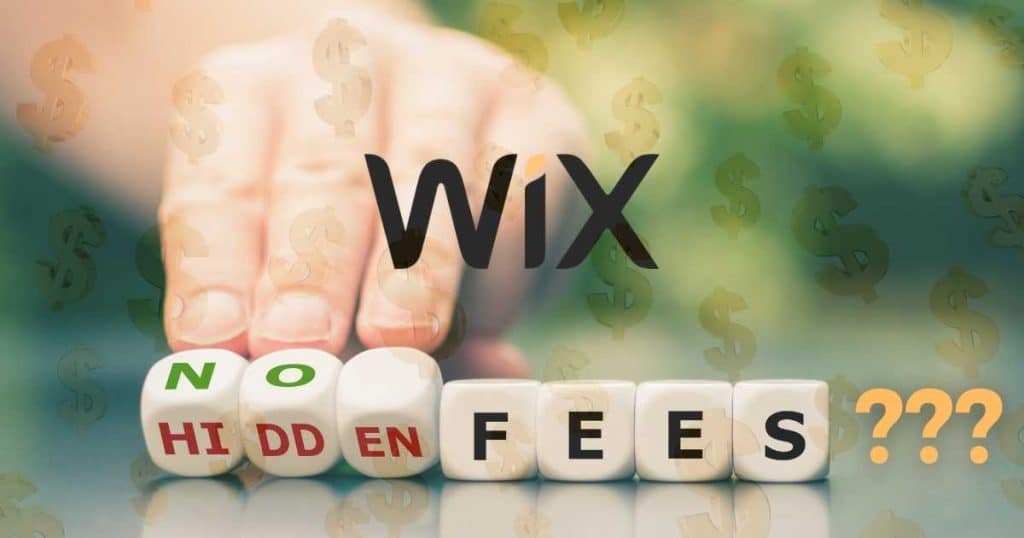Wix hidden fees