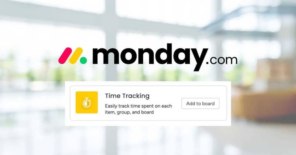 How to Track Time in Monday.com_