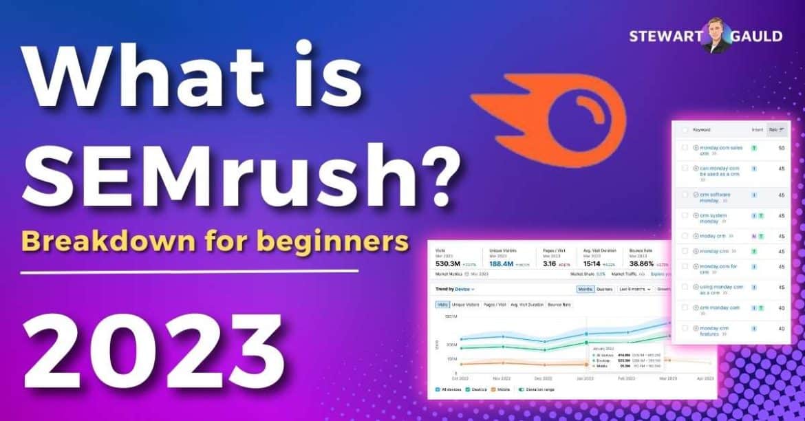 What is SEMrush? A Breakdown for Beginners - Stewart Gauld