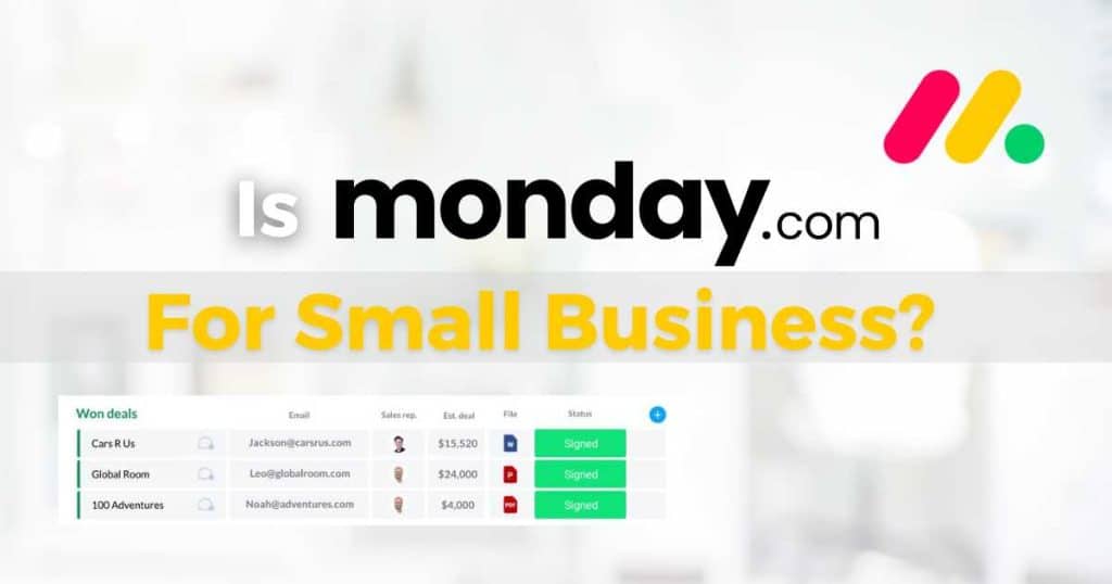 Is Monday.com For Small Business_