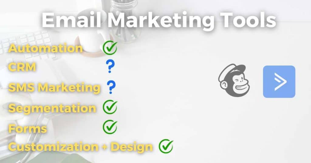 ActiveCampaign vs MailChimp Email Marketing Tools