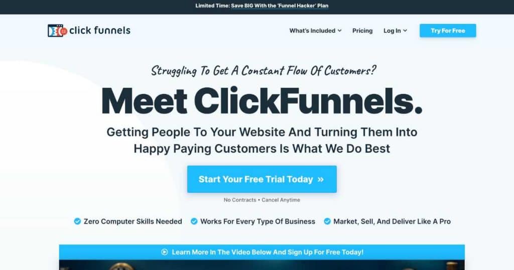 ClickFunnels For Online Courses