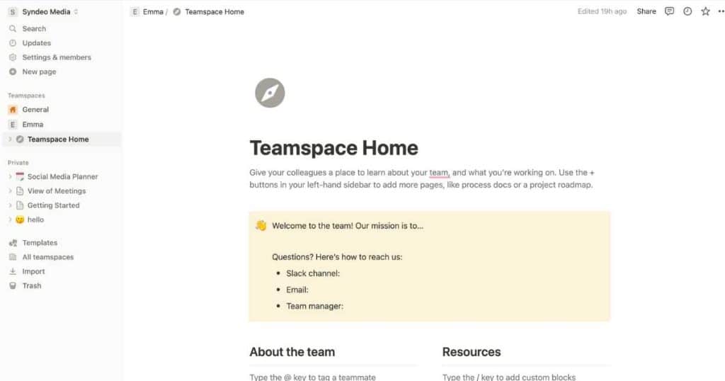 How To Delete A Teamspace in Notion