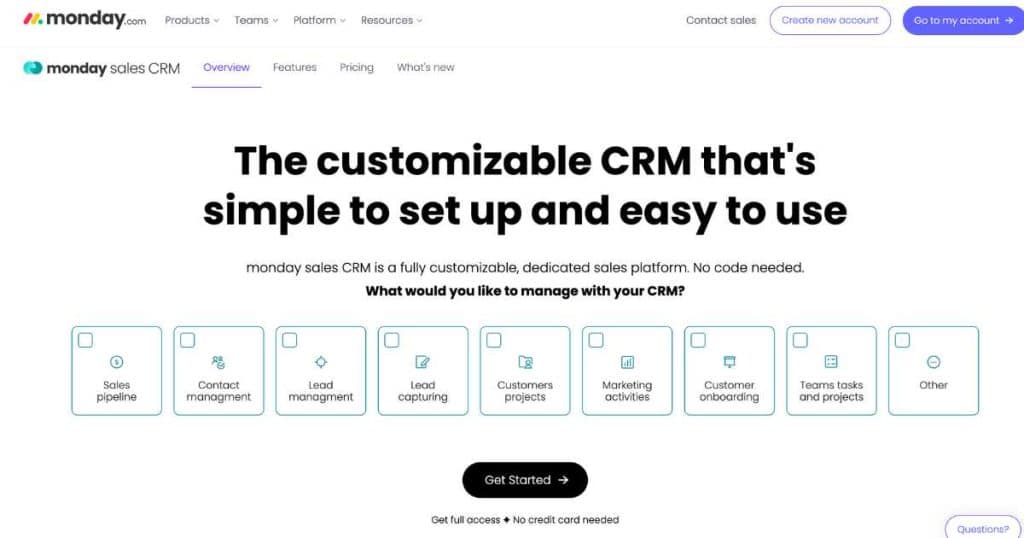 Can Monday.com be used as a CRM_