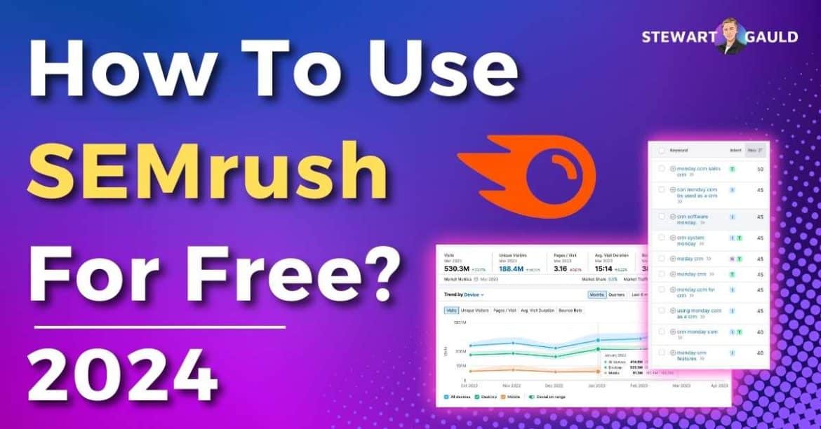 How to Use SEMrush For Free in 2024 ? A Step-by-Step Guide