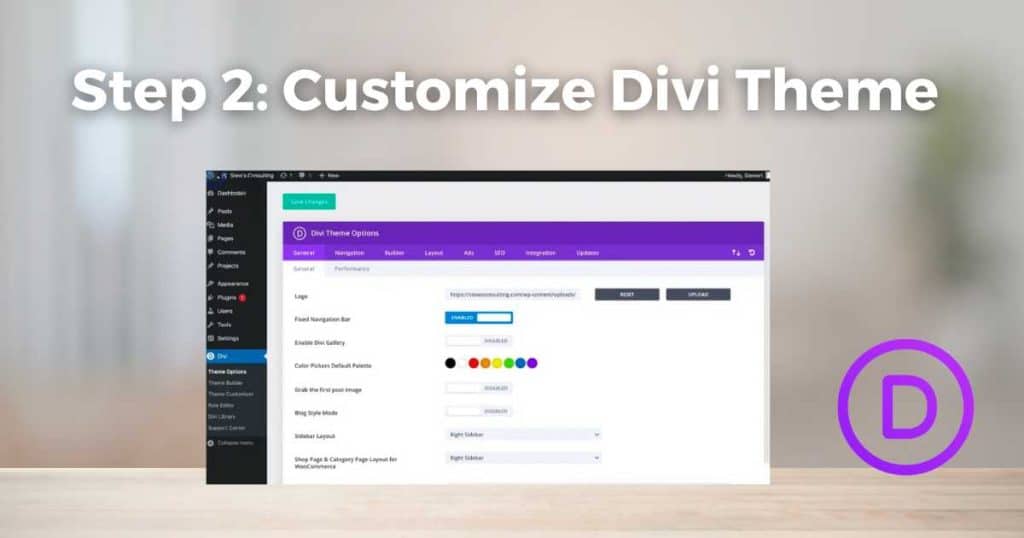 Customize Your Divi Theme Website