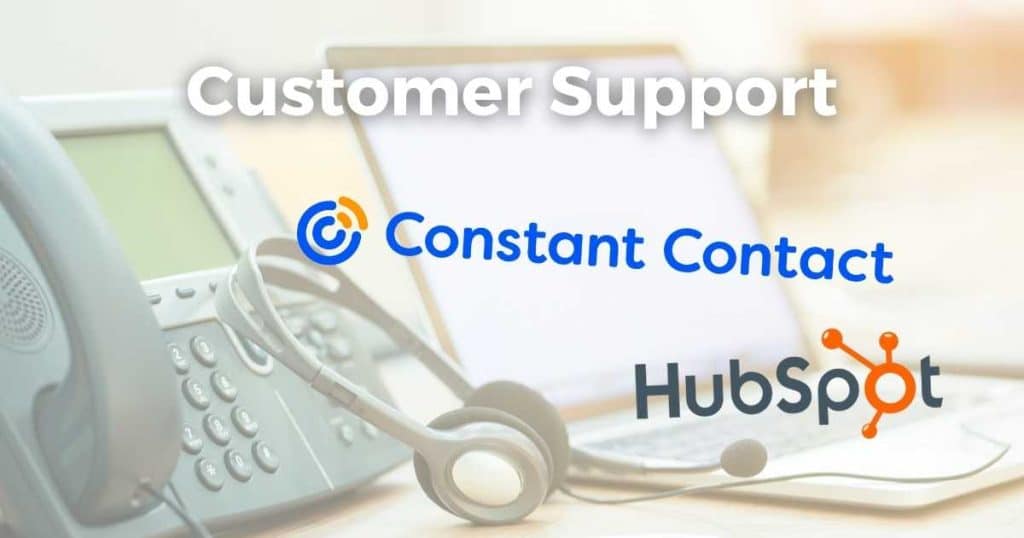 ConstantContact HubSpot Customer Support