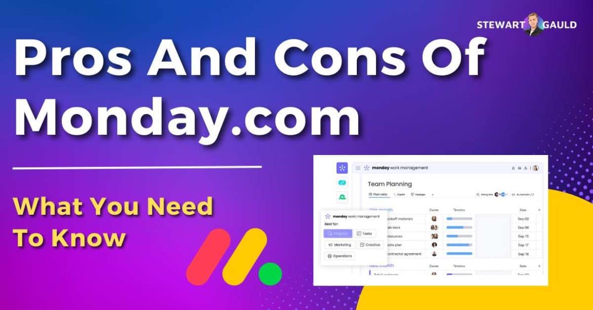 Pros And Cons Of Monday.com | Everything You Need To know