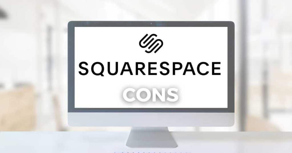 Squarespace Cons