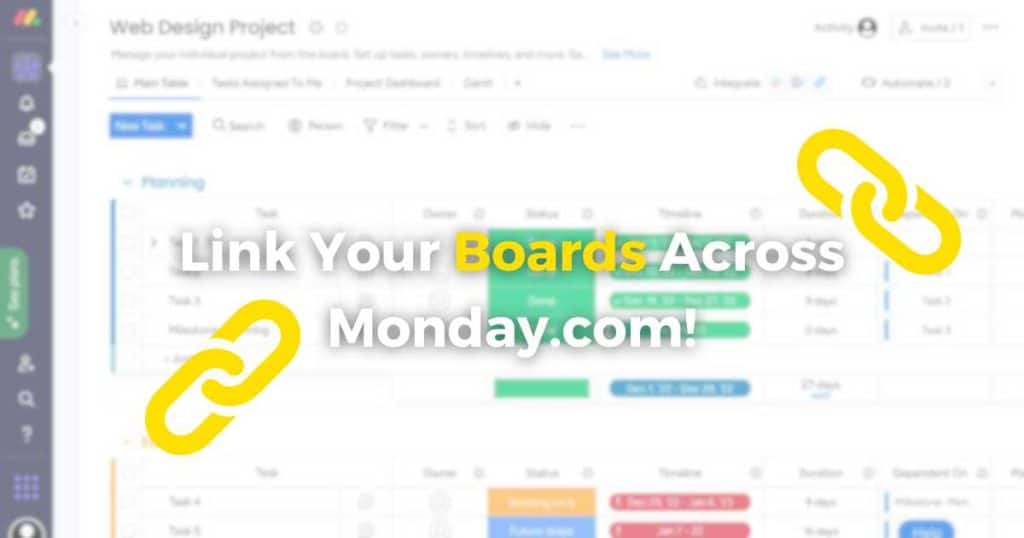 Monday.com Advantage Seamless Linking and Integration