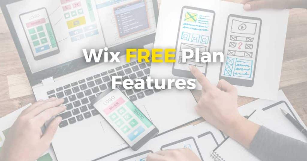 Wix Free Plan Features