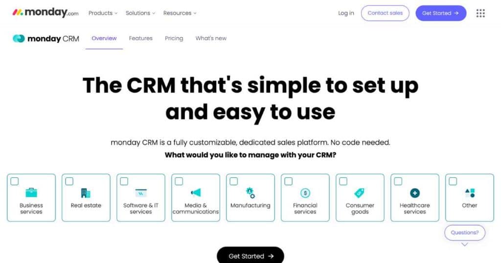 What Is Monday.com CRM_