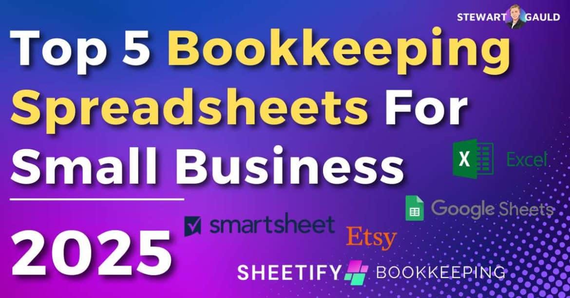 Top 5 Bookkeeping Spreadsheets For Small Business