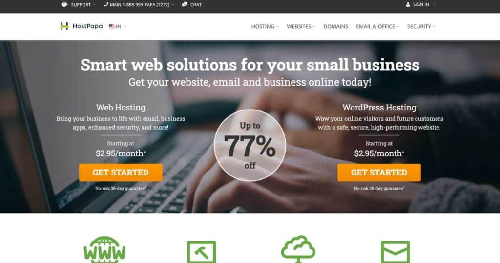 Top 5 Web Hosting For Small Business HostPapa